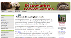 Desktop Screenshot of discoveringlabradoodles.com